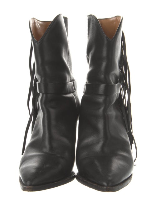 Isabel Marant Leather Leather Trim Embellishment Western Boots