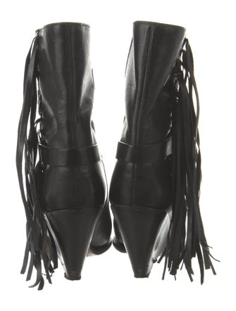 Isabel Marant Leather Leather Trim Embellishment Western Boots