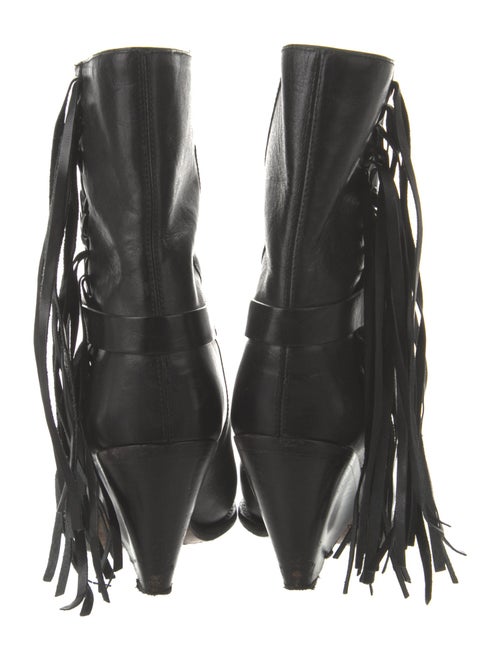 Isabel Marant Leather Leather Trim Embellishment Western Boots