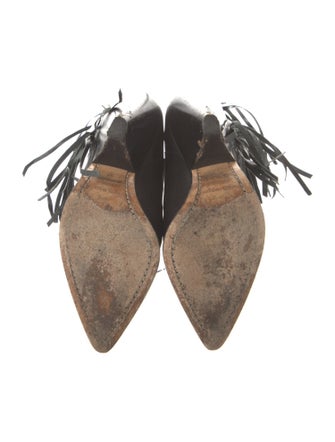 Isabel Marant Leather Leather Trim Embellishment Western Boots