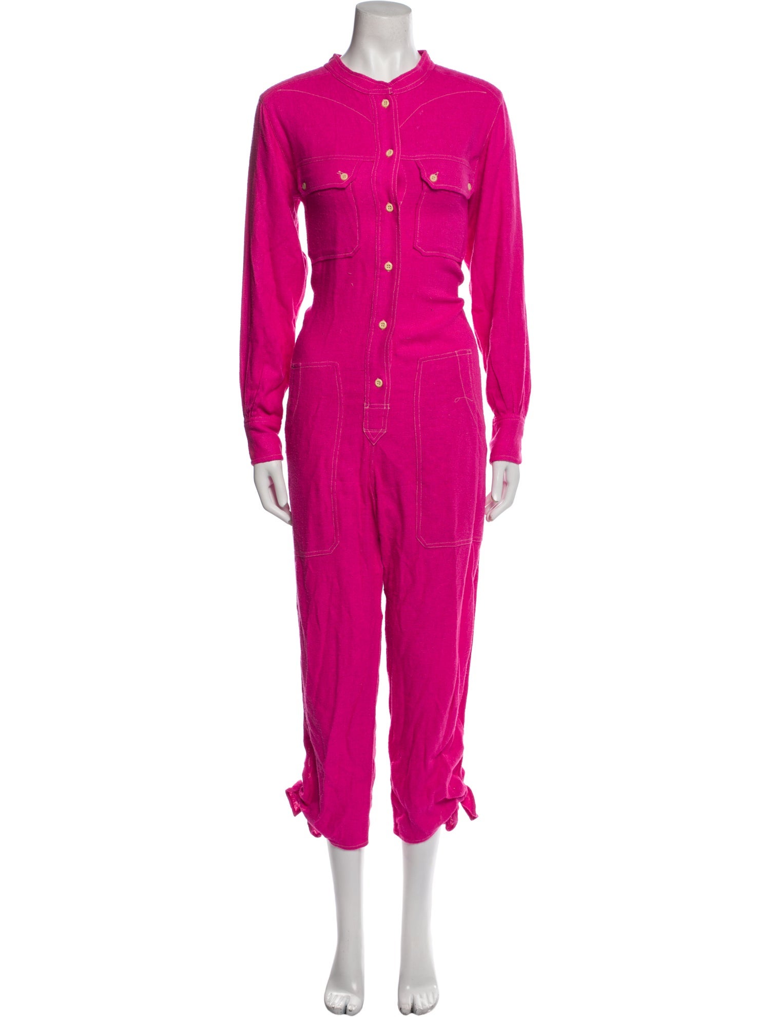 Isabel Marant Silk Crew Neck Jumpsuit