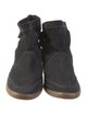 Isabel Marant Suede Lasercut Accents Boots