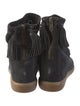 Isabel Marant Suede Lasercut Accents Boots