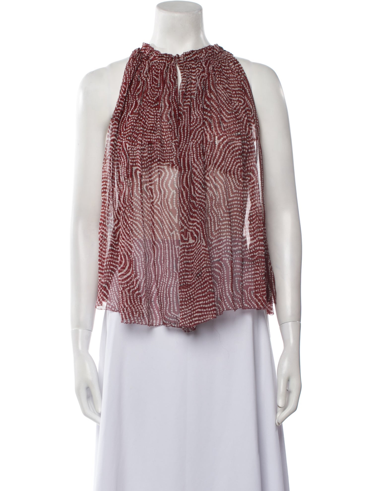 Isabel Marant Silk Printed Blouse