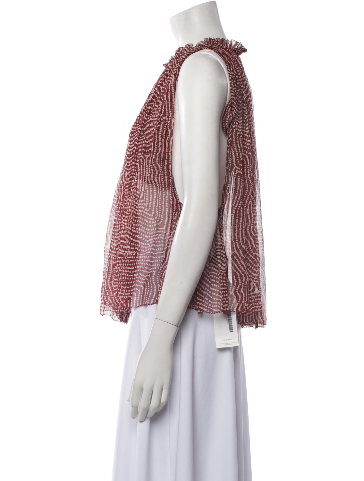 Isabel Marant Silk Printed Blouse