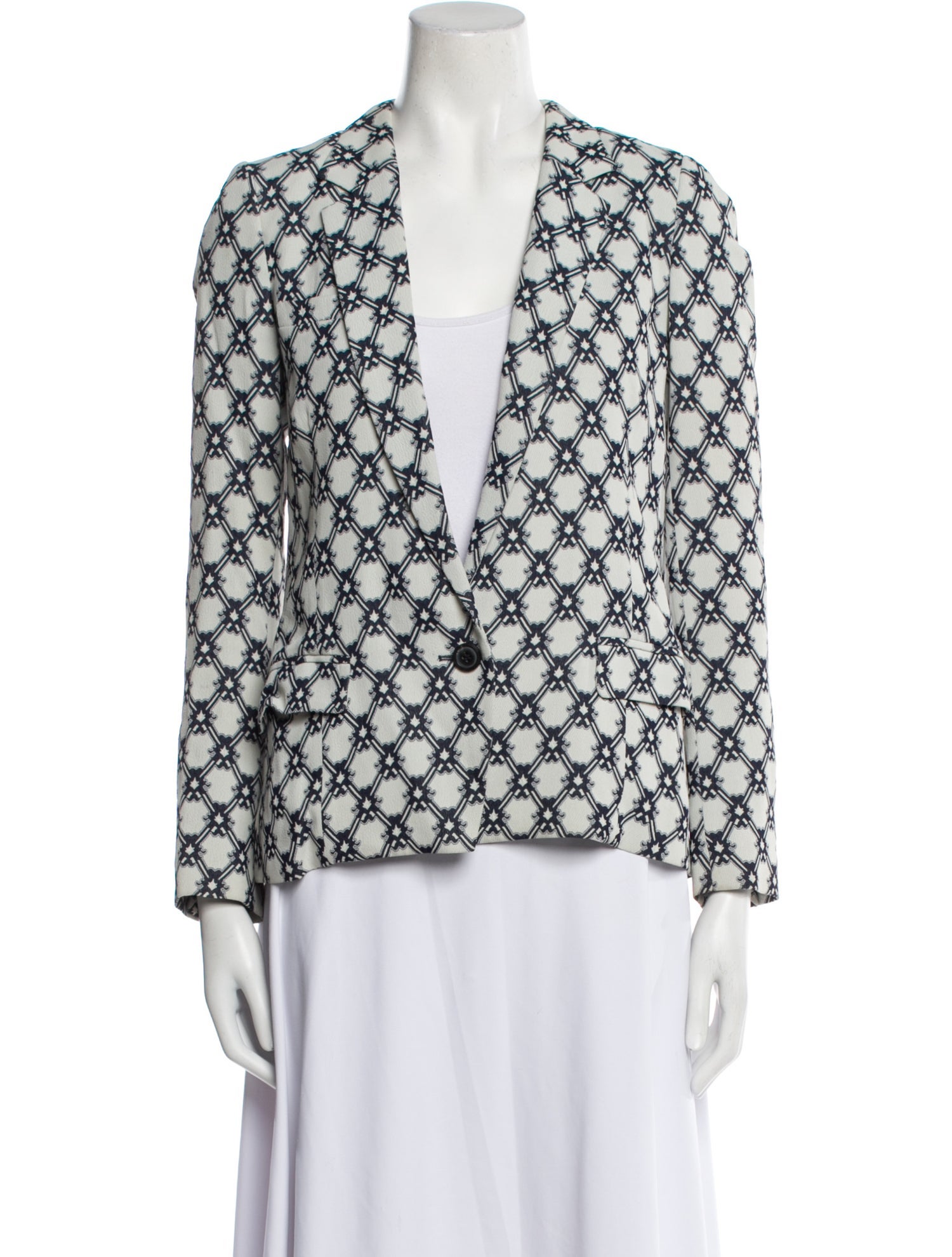 Isabel Marant Silk Printed Blazer