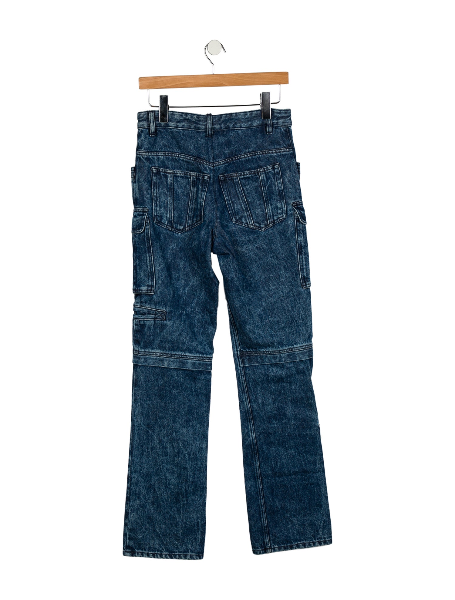 Isabel Marant High-Rise Straight Leg Jeans