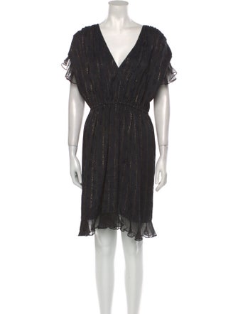 Isabel Marant V-Neck Mini Dress