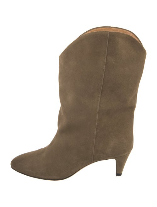 Isabel Marant Suede Western Boots