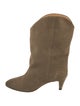 Isabel Marant Suede Western Boots