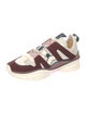 Isabel Marant Leather Colorblock Pattern Chunky Sneakers