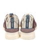 Isabel Marant Leather Colorblock Pattern Chunky Sneakers
