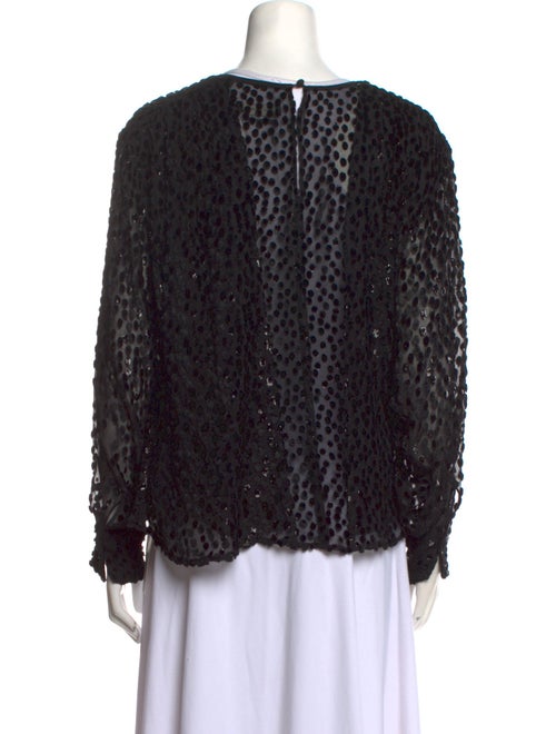 Isabel Marant Silk Animal Print Blouse