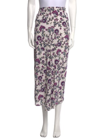 Isabel Marant Silk Midi Length Skirt