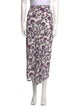 Isabel Marant Silk Midi Length Skirt