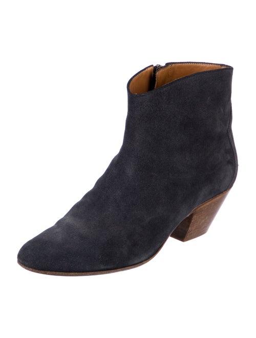 Isabel Marant Suede Western Boots