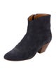 Isabel Marant Suede Western Boots