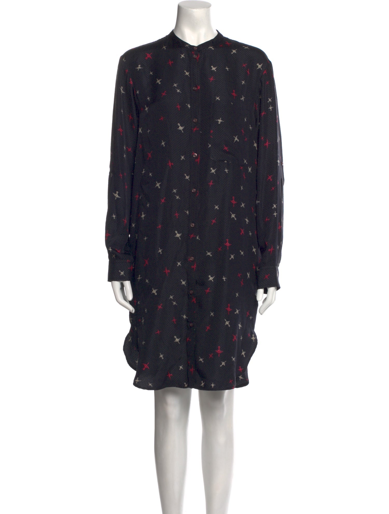 Isabel Marant Silk Knee-Length Dress