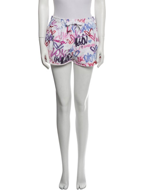 Isabel Marant Printed Mini Shorts