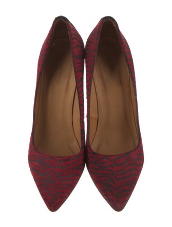 Isabel Marant Suede Printed Pumps