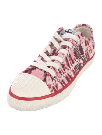 Isabel Marant Canvas Tie-Dye Print Sneakers
