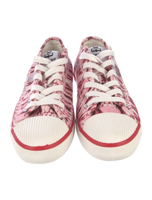 Isabel Marant Canvas Tie-Dye Print Sneakers