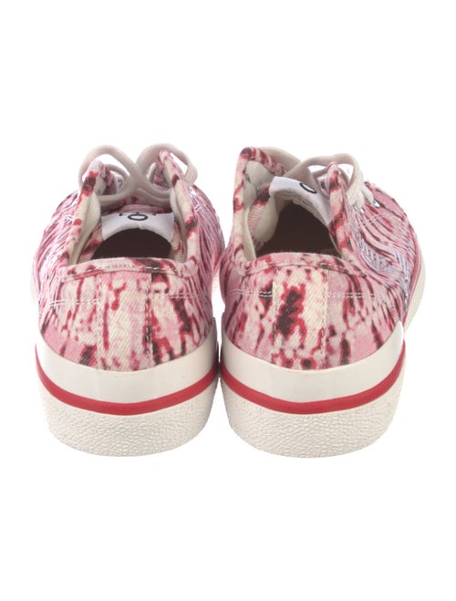 Isabel Marant Canvas Tie-Dye Print Sneakers