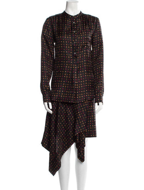 Isabel Marant Silk Printed Skirt Set