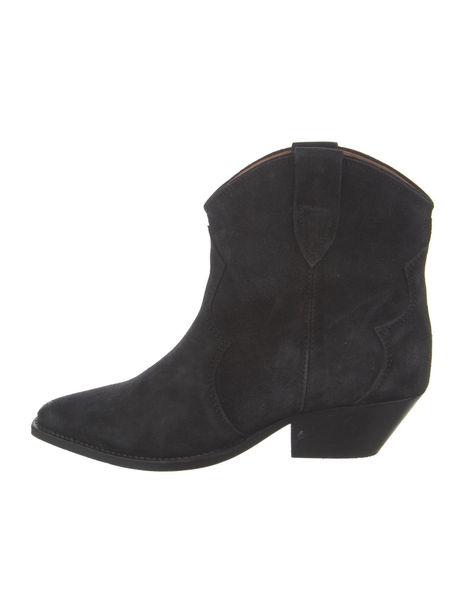 Isabel Marant Suede Western Boots