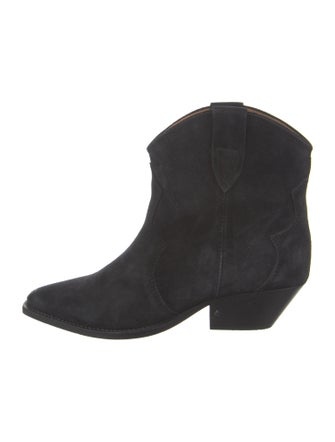 Isabel Marant Suede Western Boots