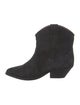 Isabel Marant Suede Western Boots
