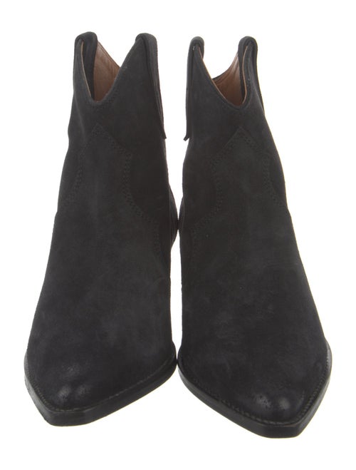Isabel Marant Suede Western Boots