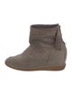 Isabel Marant Suede Tassel Accents Boots