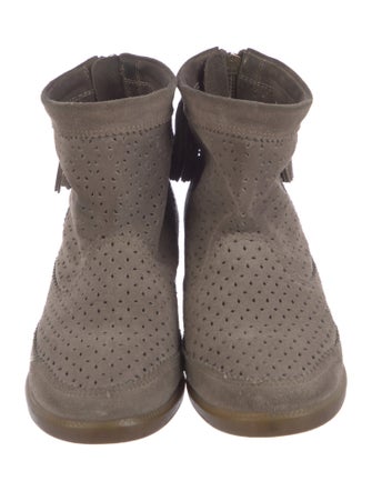 Isabel Marant Suede Tassel Accents Boots
