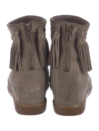 Isabel Marant Suede Tassel Accents Boots