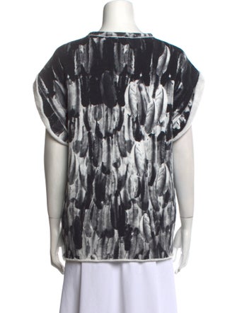 Isabel Marant Printed Scoop Neck T-Shirt