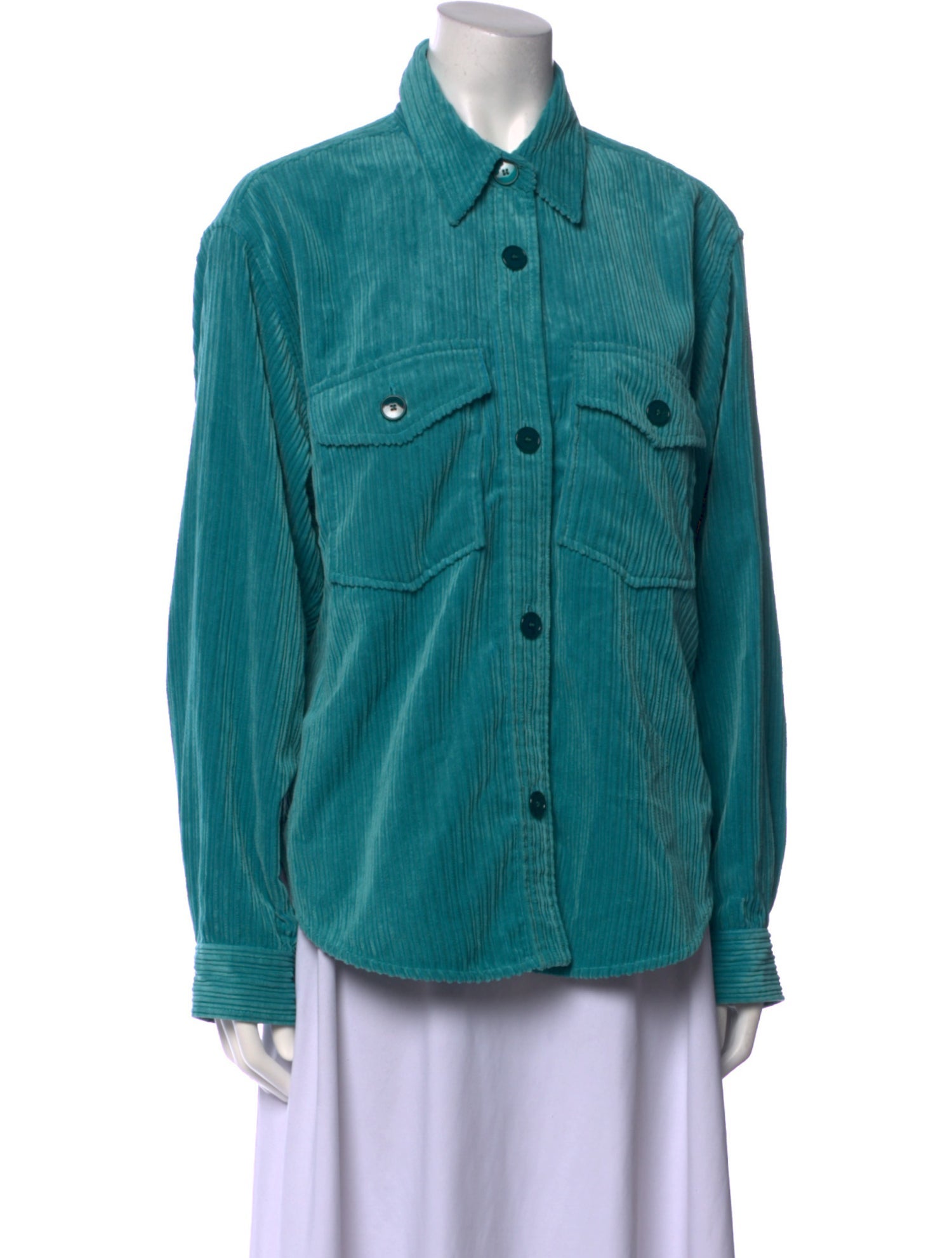 Isabel Marant Long Sleeve Button-Up Top
