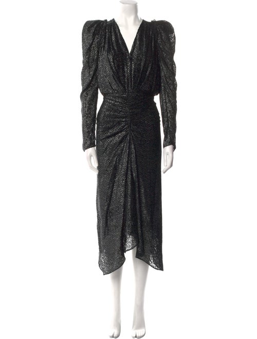 Isabel Marant V-Neck Long Dress