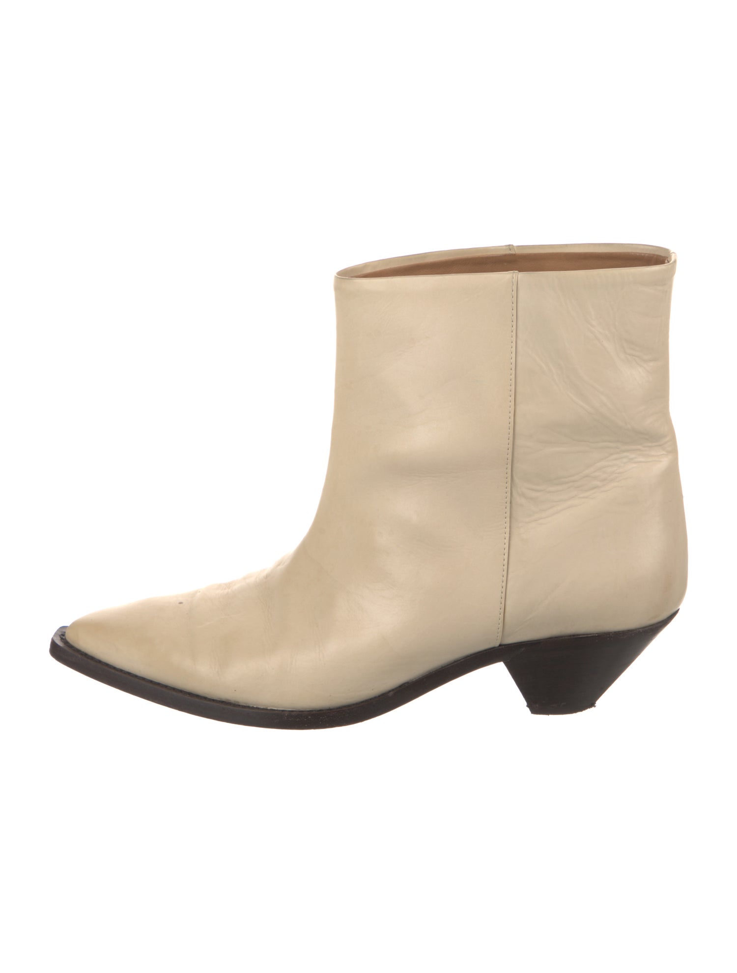 Isabel Marant Leather Western Boots