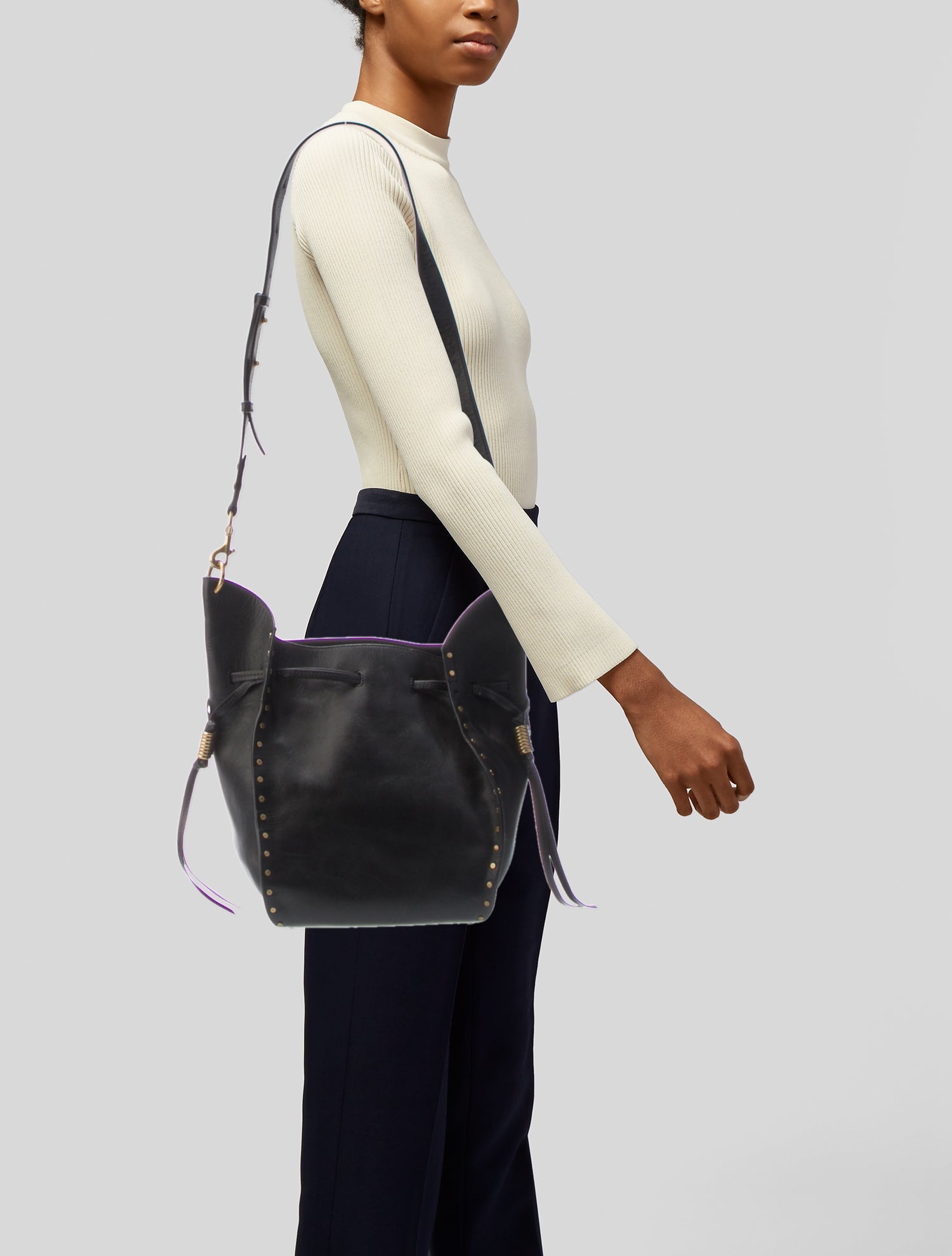 Isabel Marant Leather Shoulder Bag