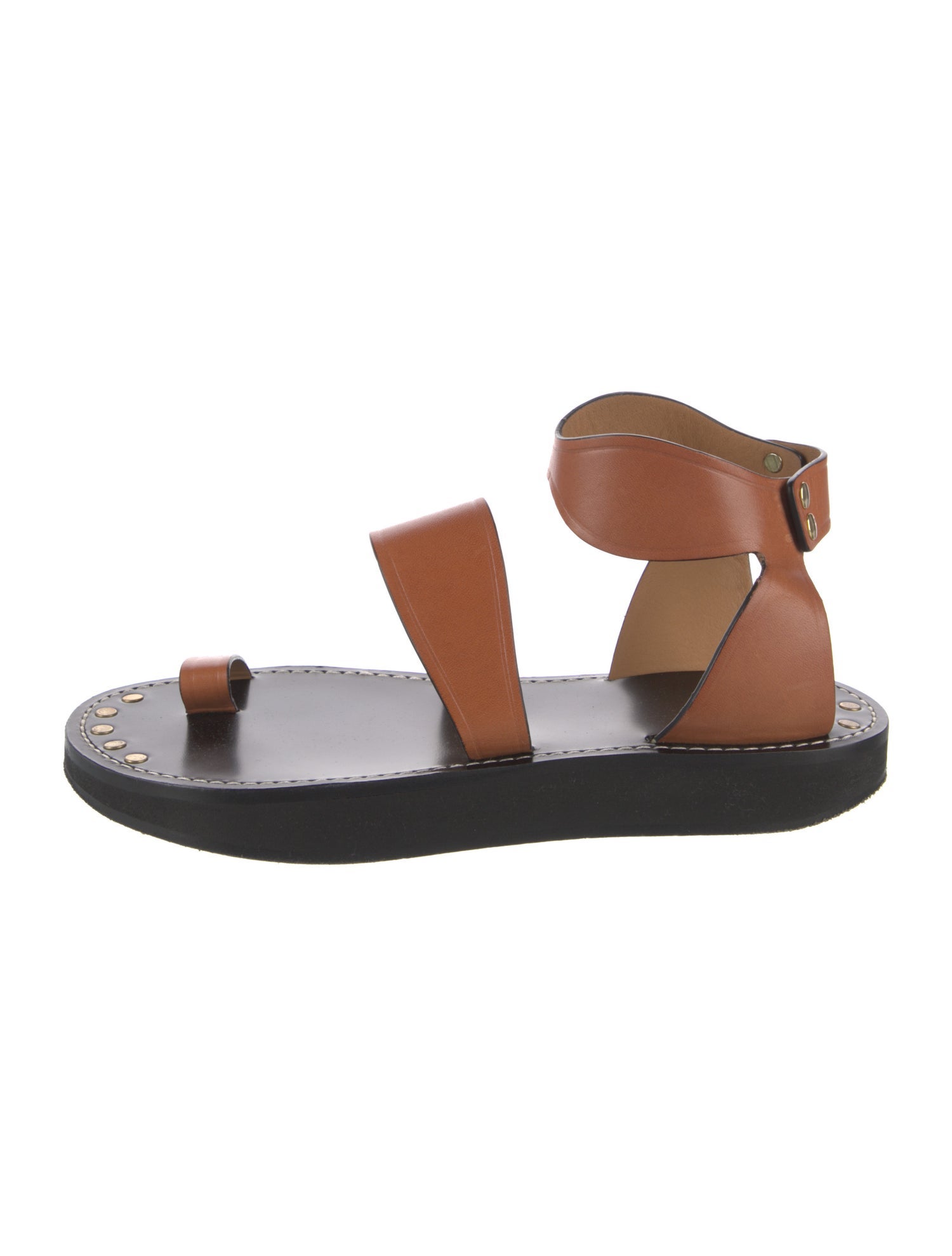 Isabel Marant Leather Slingback Sandals