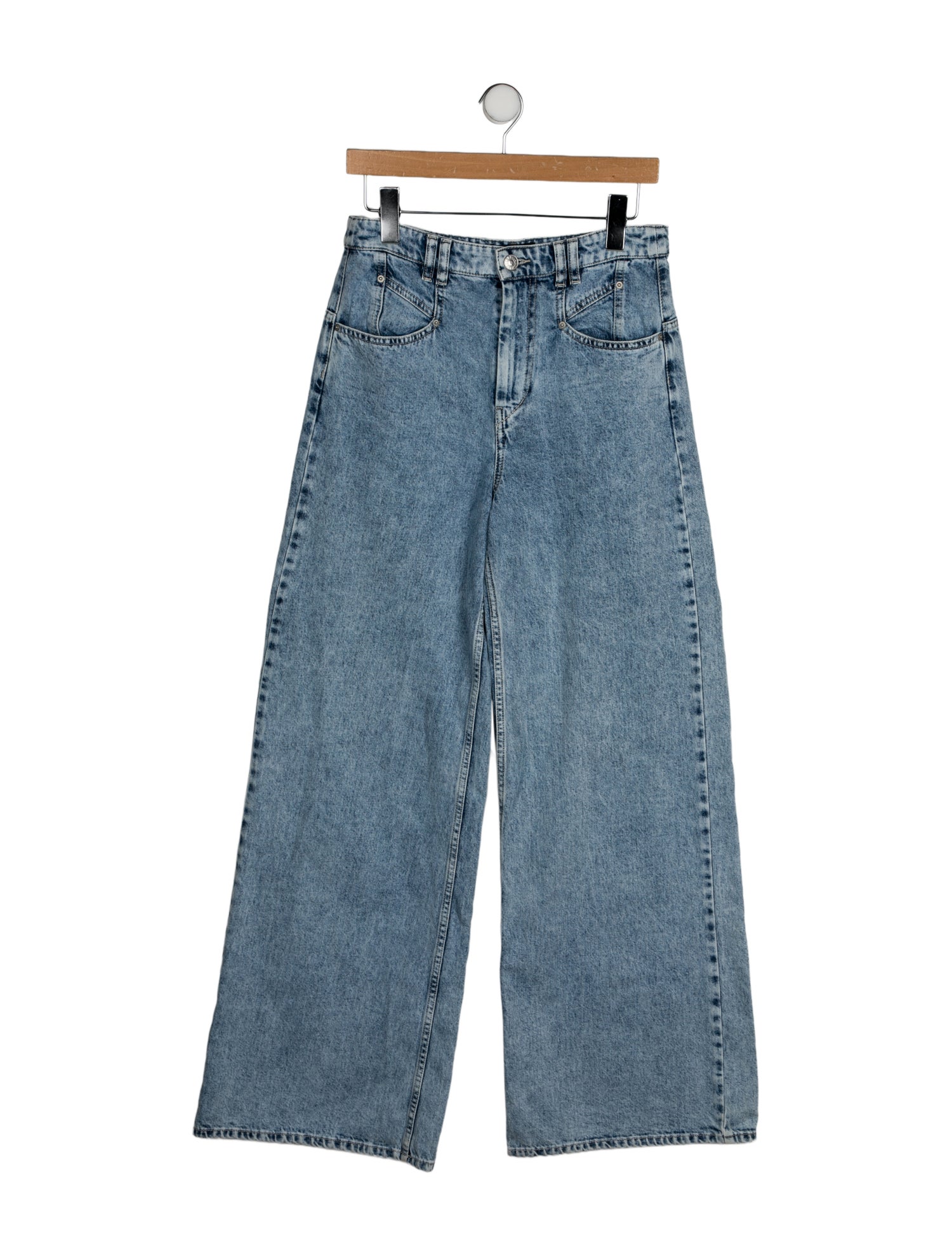 Isabel Marant High-Rise Wide Leg Jeans