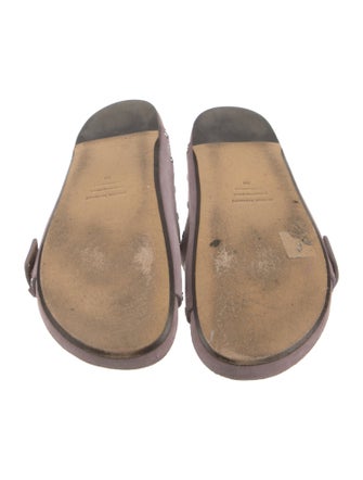 Isabel Marant Suede Studded Accents Slides