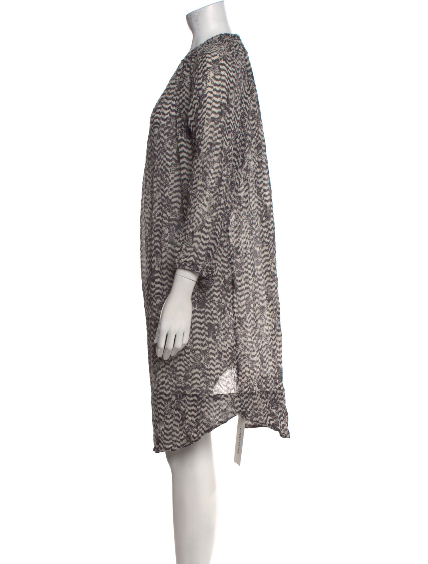Isabel Marant Printed Knee-Length Dress