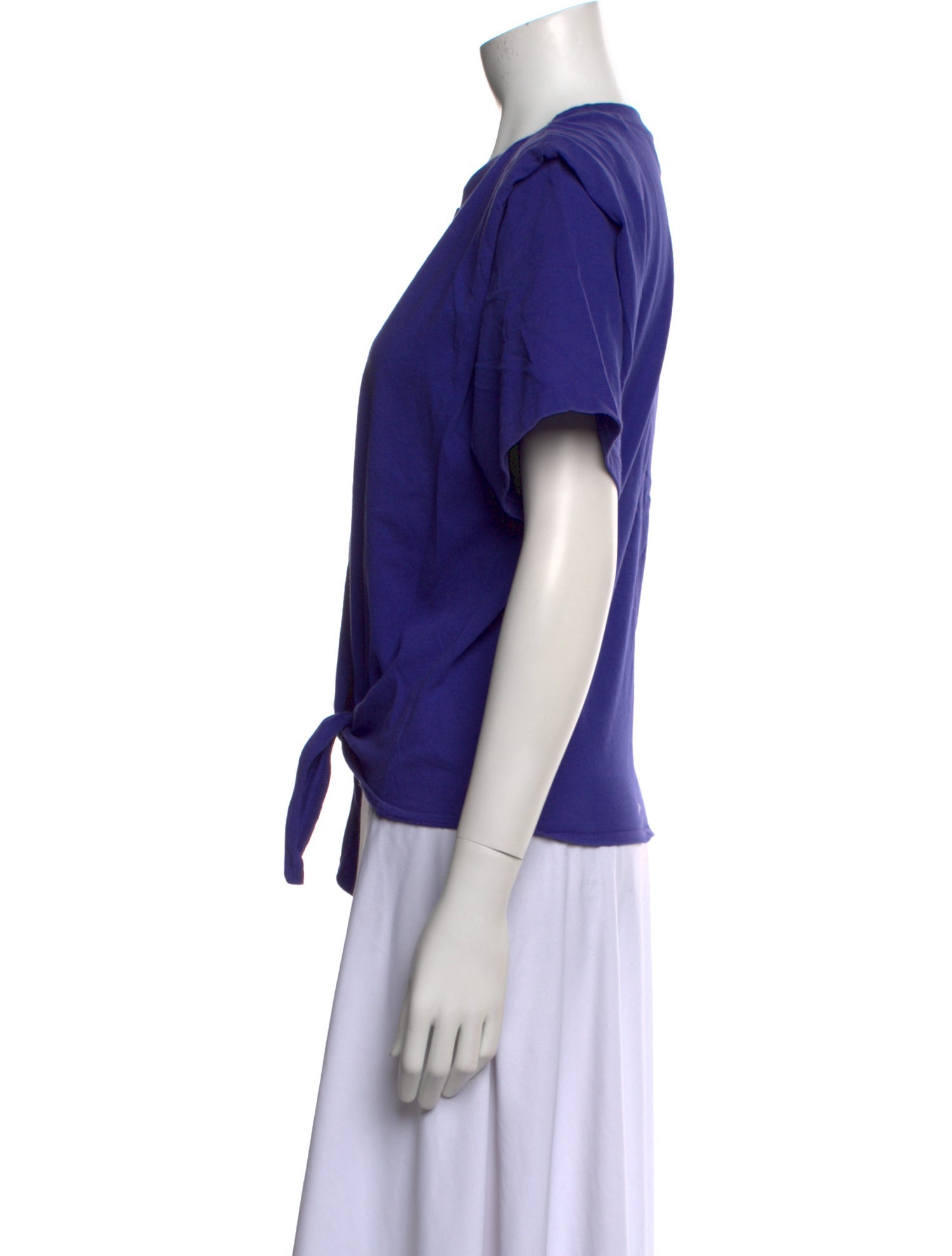 Isabel Marant Crew Neck Short Sleeve Blouse