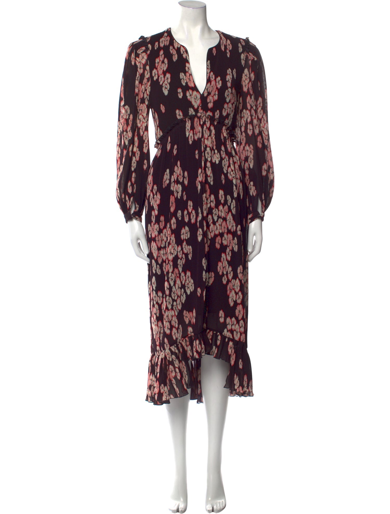 Isabel Marant Printed Midi Length Dress