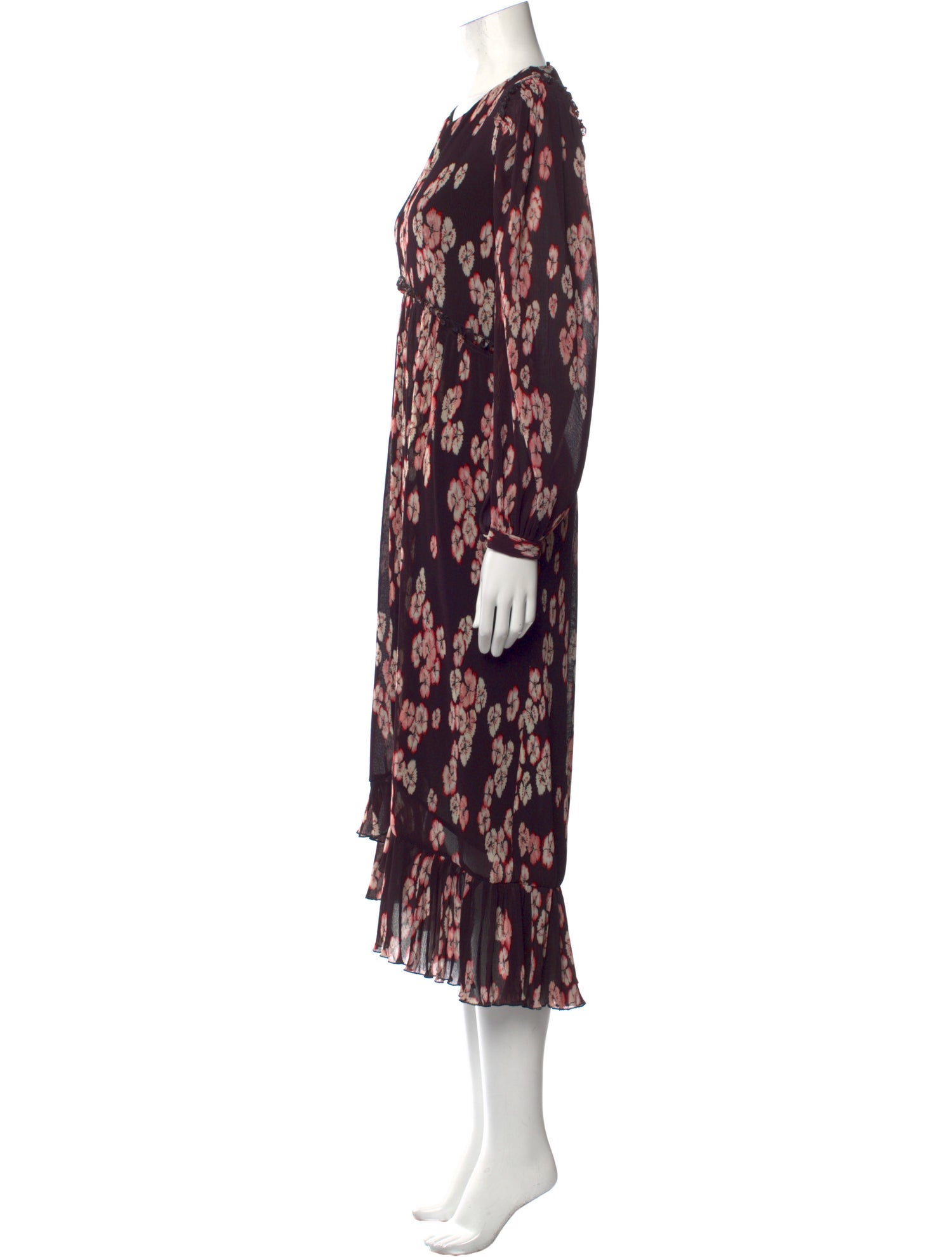 Isabel Marant Printed Midi Length Dress