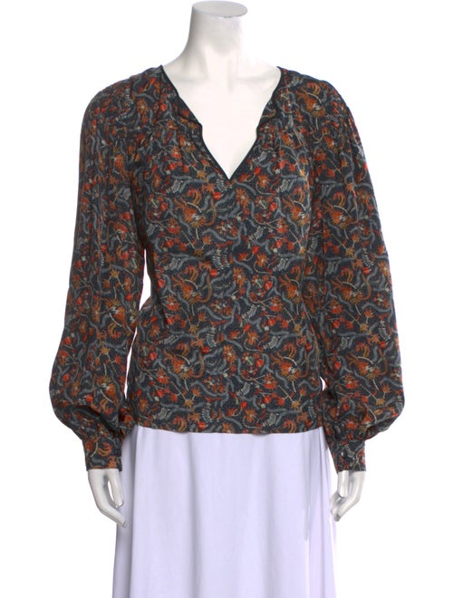 Isabel Marant Silk Printed Blouse