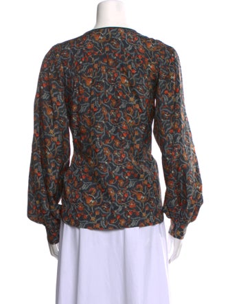 Isabel Marant Silk Printed Blouse