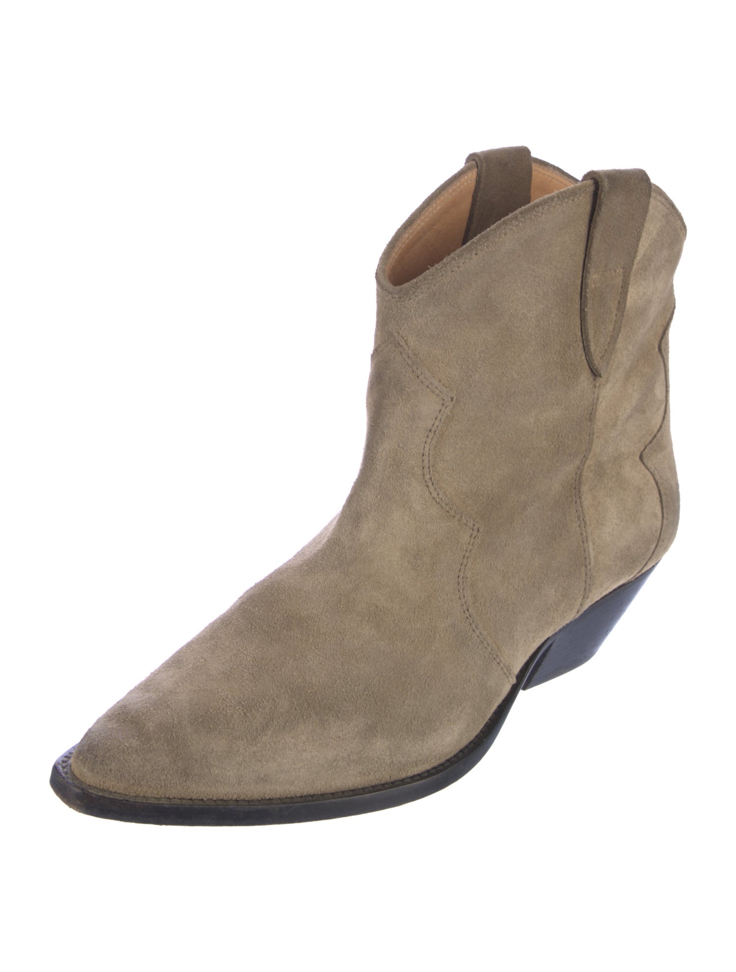 Isabel Marant Suede Western Boots